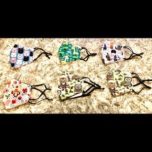 6 Animal Kids Face Mask Adjustable + GWP!